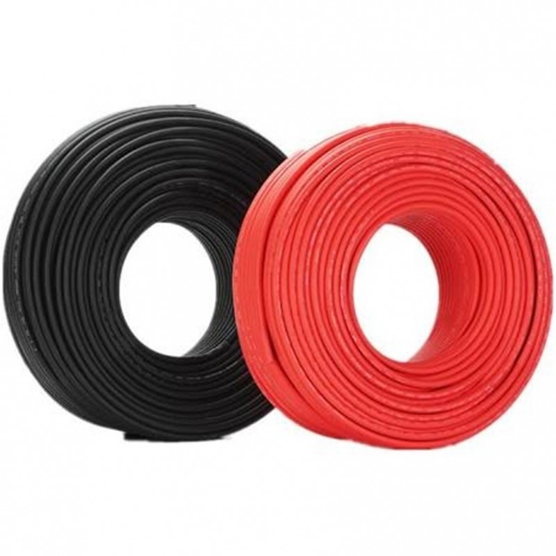 Cable Solar 6mm2 /Metro Rojo