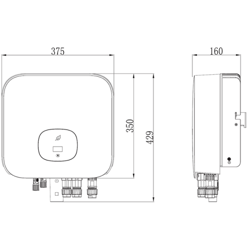 Inversor Híbrido Growatt MIN 3000TL-XH